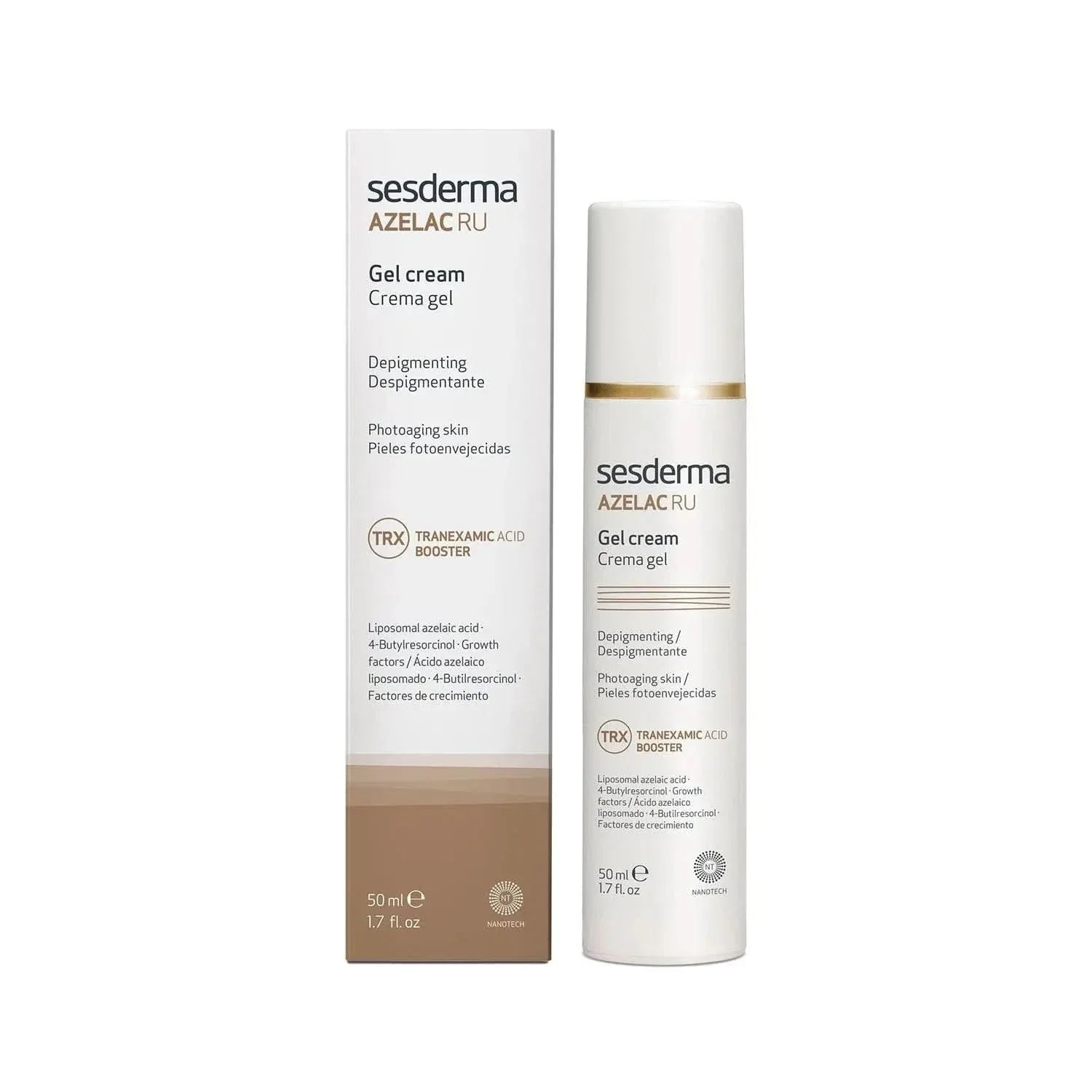 Azelac RU Gel Cream — Sesderma | جل كريم للعناية بالبشرة وتوحيد مظهر لونها